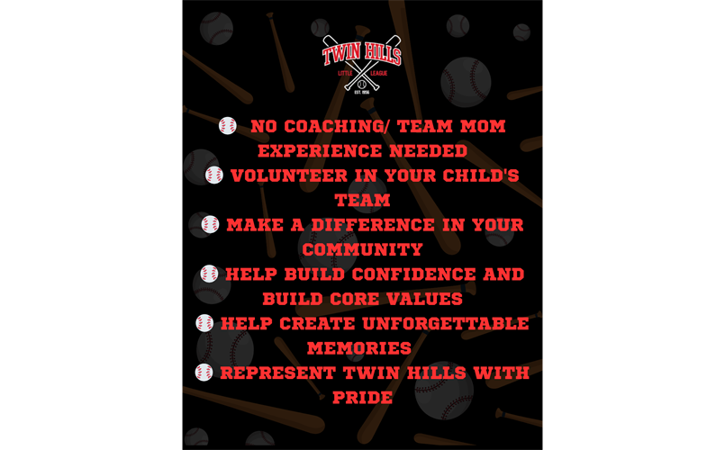 Coaches and Team Moms Needed